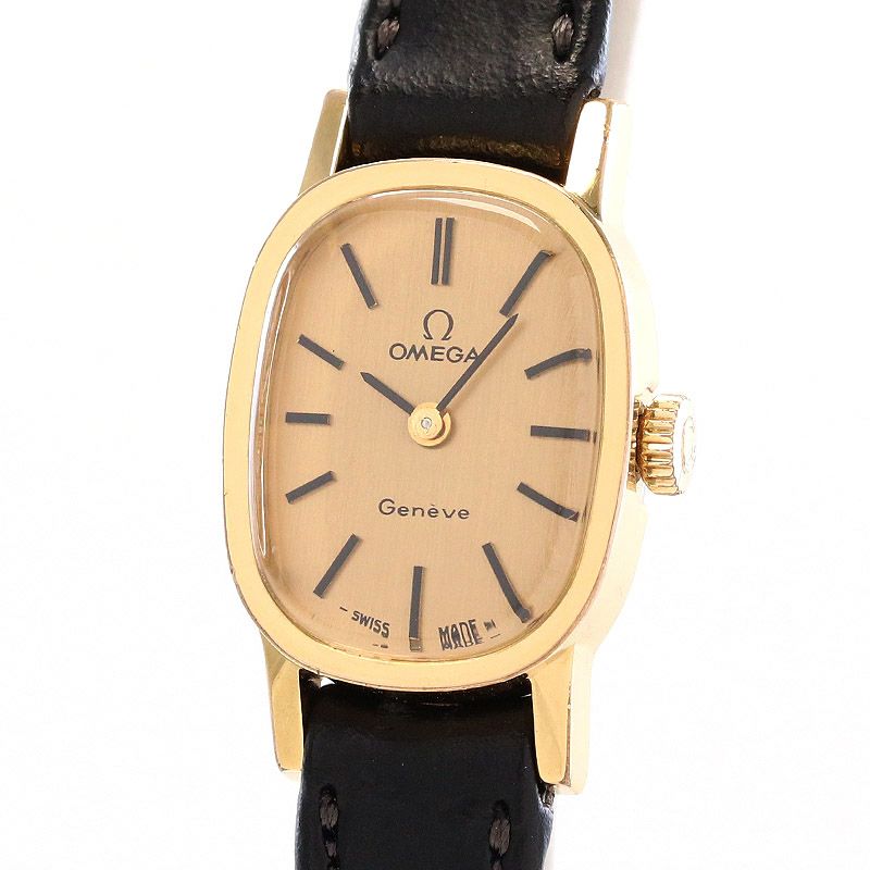 【訳あり稼働品】人気デザイン★OMEGA オメガ ジュネーブ アンティーク時計 中古】OMEGA GENEVE オメガ ジュネーブ GENEVE｜ヴィンテージ