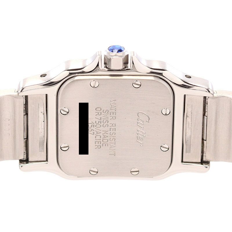 中古】CARTIER SANTOS GALBEE SMALL MODEL カルティエ サントス ガルベ  