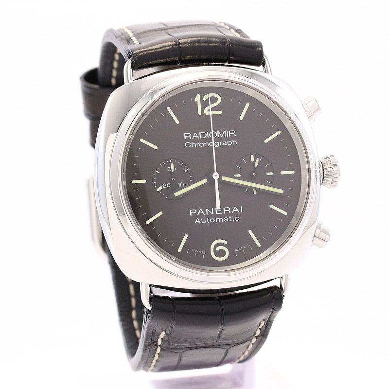 中古】OFFICINE PANERAI RADIOMIR CHRONOGRAPH 42MM オフィチーネ・パネライ ラジオミール クロノグラフ  42MM PAM00369｜ヴィンテージブランド｜時計・腕時計の通販サイトBEST ISHIDA（正規・中古販売店）