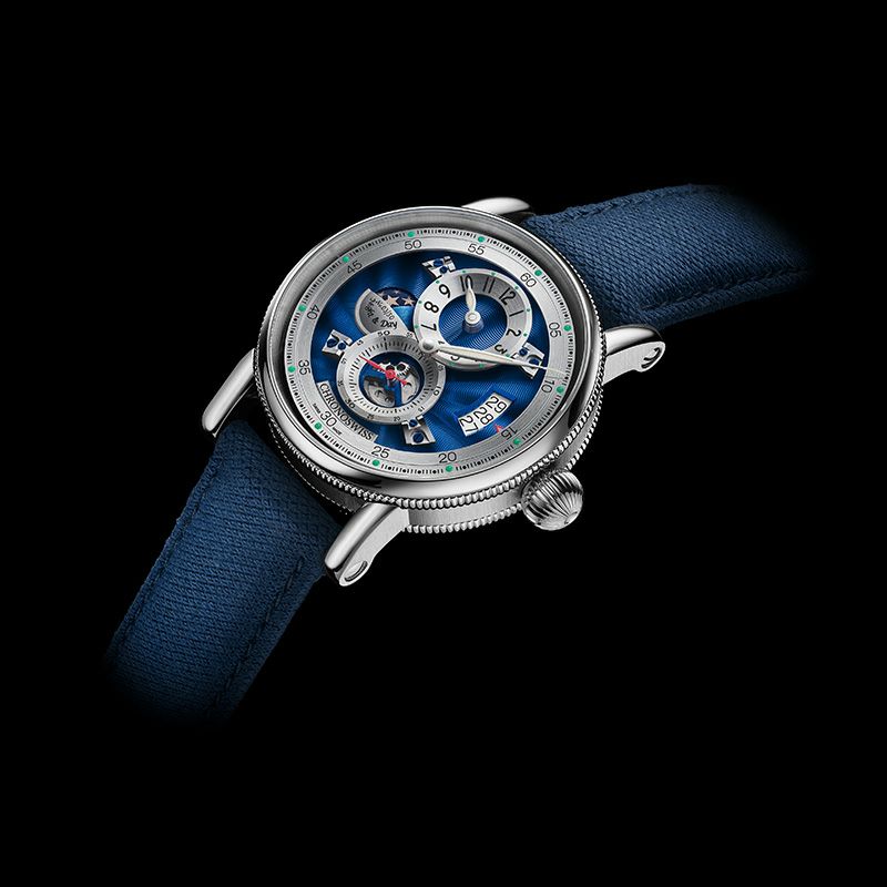 CHRONOSWISS FLYING REGULATOR NIGHT AND DAY MIDNIGHT クロノスイス フライング レギュレーター ナイト&デイ ミッドナイト CH-8763.1-BLSI2