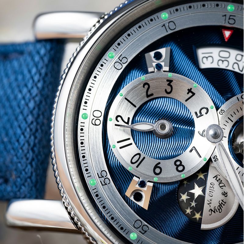 CHRONOSWISS FLYING REGULATOR NIGHT AND DAY MIDNIGHT クロノスイス フライング レギュレーター ナイト&デイ ミッドナイト CH-8763.1-BLSI2