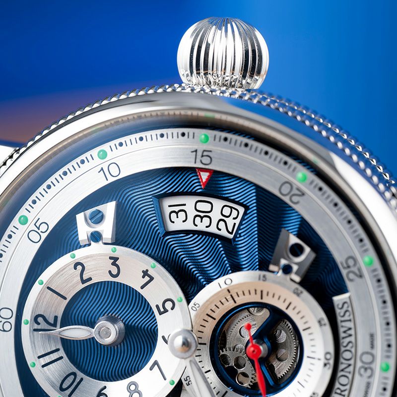 CHRONOSWISS FLYING REGULATOR NIGHT AND DAY MIDNIGHT クロノスイス フライング レギュレーター ナイト&デイ ミッドナイト CH-8763.1-BLSI2