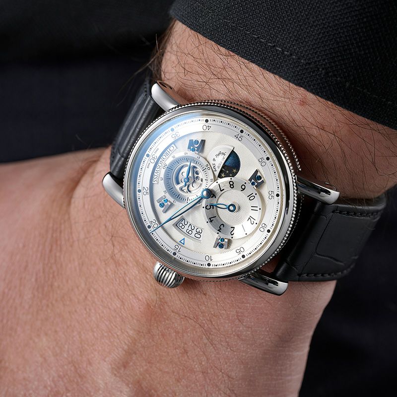 CHRONOSWISS FLYING REGULATOR NIGHT AND DAY WHITEOUT クロノスイス フライング レギュレーター ナイト&デイ ホワイトアウト CH-8763.1-SISI2