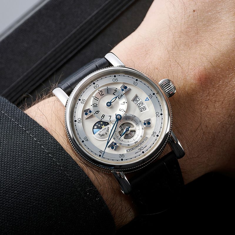 CHRONOSWISS FLYING REGULATOR NIGHT AND DAY WHITEOUT クロノスイス フライング レギュレーター ナイト&デイ ホワイトアウト CH-8763.1-SISI2