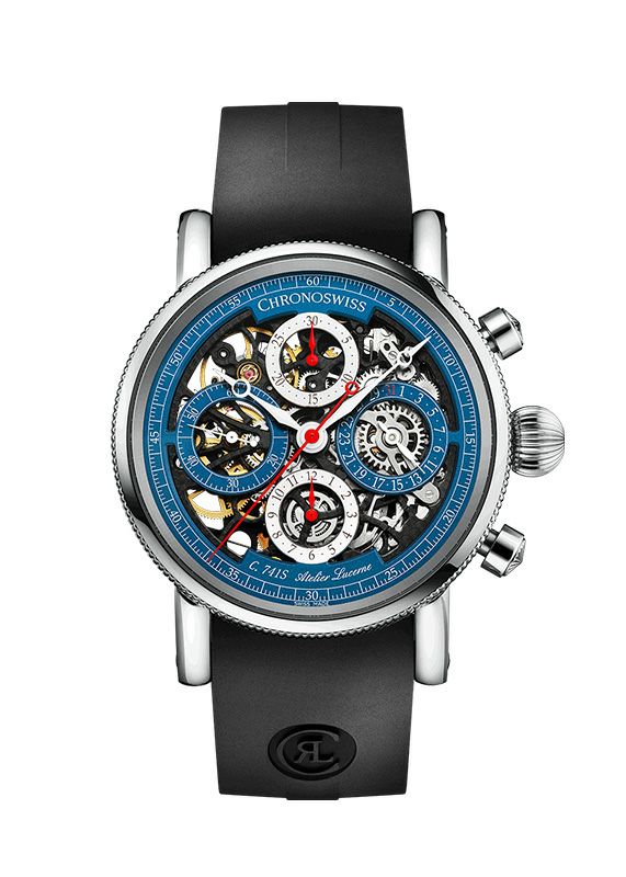CHRONOSWISS OPUS CHRONOGRAPH クロノスイス オーパスクロノグラフ CH-7543.1S-BLSI/71-2