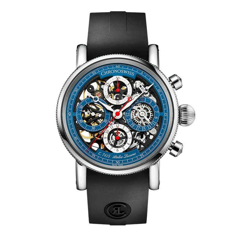 CHRONOSWISS OPUS CHRONOGRAPH クロノスイス オーパスクロノグラフ CH-7543.1S-BLSI/71-2