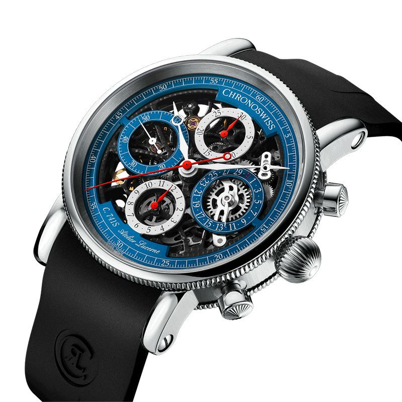 CHRONOSWISS OPUS CHRONOGRAPH クロノスイス オーパスクロノグラフ CH-7543.1S-BLSI/71-2