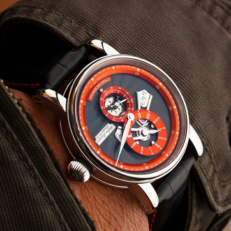 CHRONOSWISS FLYING REGULATOR OPEN GEAR ANNIVERSARY EDITION クロノスイス フライング レギュレーター オープンギア アニバーサリー エディション CH-8753-BKOR