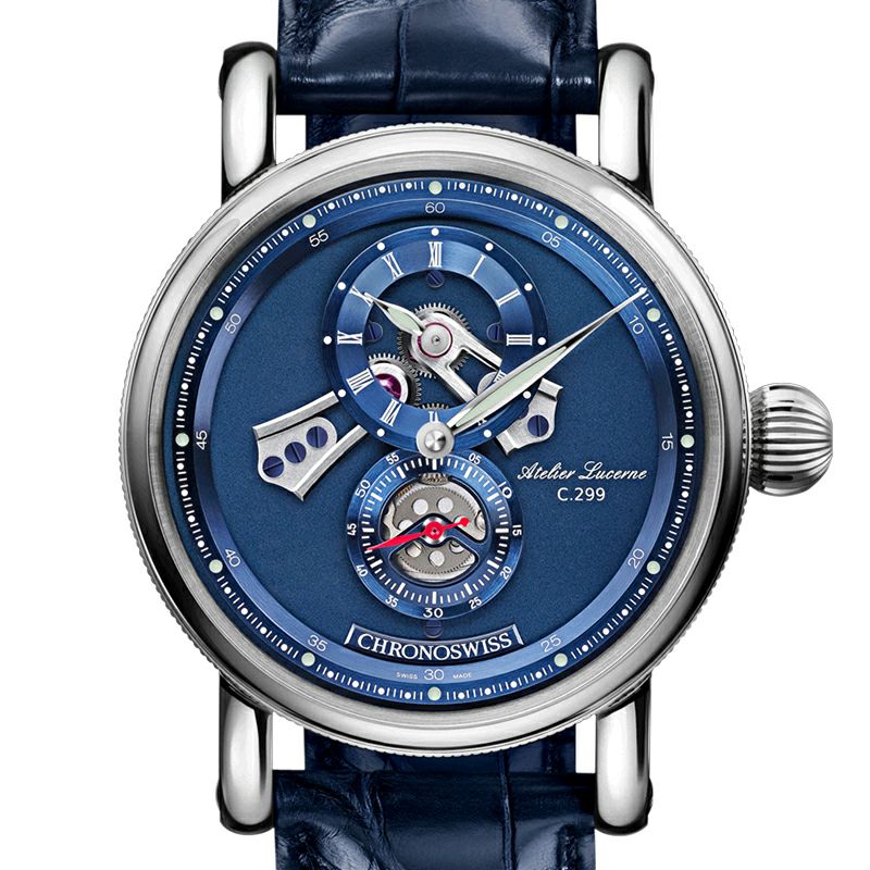 CHRONOSWISS FLYING REGULATOR OPEN GEAR クロノスイス フライング レギュレーター オープンギア CH-8753-BLBL