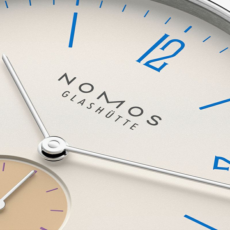 NOMOS GLASHUETTE Tangente 38 Date SCHULHAUSWEISS ノモス グラスヒュッテ タンジェント 38 デイト SCHULHAUSWEISS NM179.S11