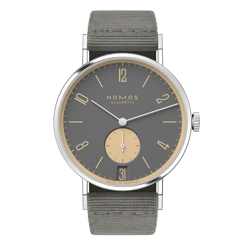 NOMOS GLASHUETTE Tangente 38 Date HAIFISCHGRAU ノモス グラスヒュッテ タンジェント 38 デイト HAIFISCHGRAU NM179.S20