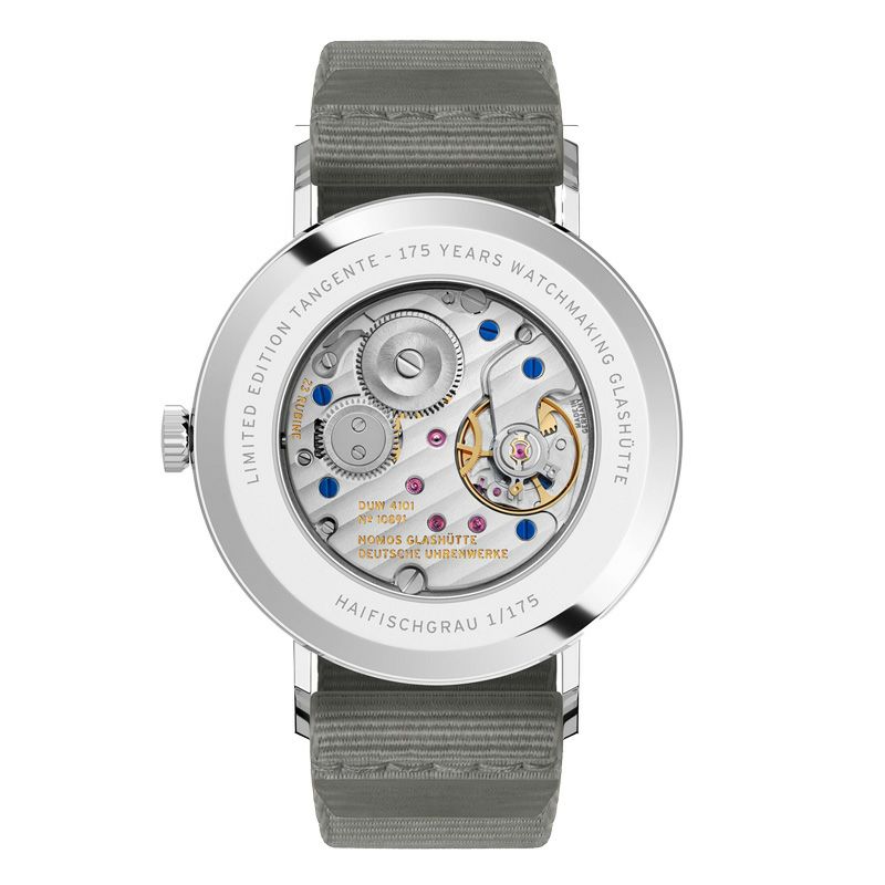 NOMOS GLASHUETTE Tangente 38 Date HAIFISCHGRAU ノモス グラスヒュッテ タンジェント 38 デイト HAIFISCHGRAU NM179.S20