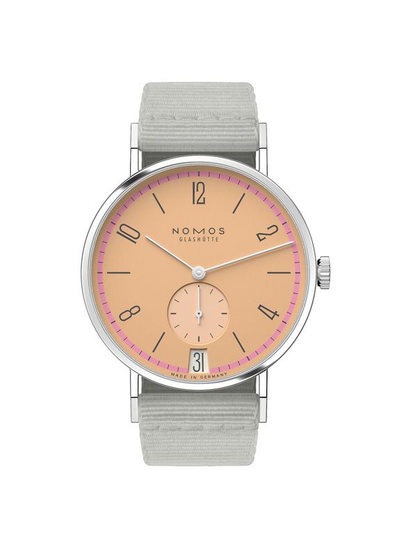 NOMOS GLASHUETTE Tangente 38 Date PASTELL ノモス グラスヒュッテ タンジェント 38 デイト PASTELL NM179.S21