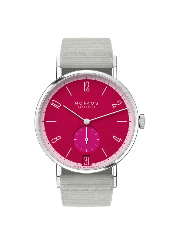 NOMOS GLASHUETTE Tangente 38 Date CHILI ノモス グラスヒュッテ タンジェント 38 デイト CHILI NM179.S30