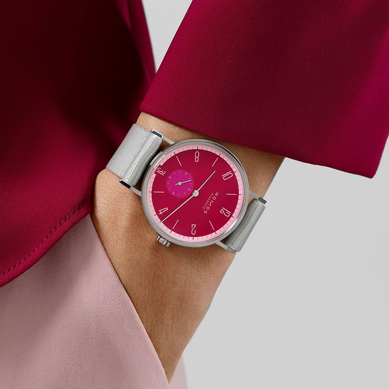 NOMOS GLASHUETTE Tangente 38 Date CHILI ノモス グラスヒュッテ タンジェント 38 デイト CHILI NM179.S30