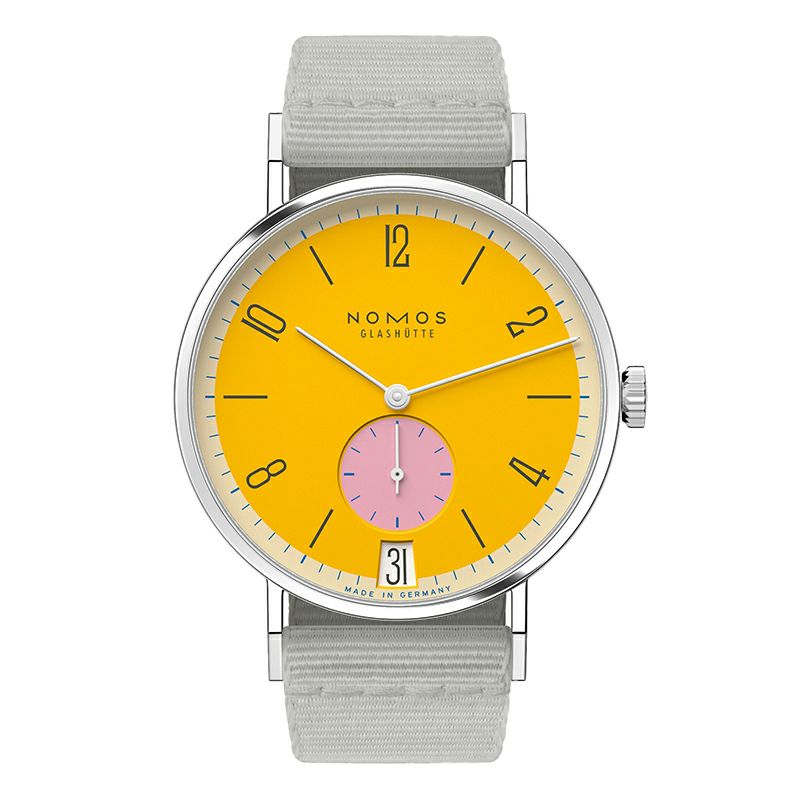 NOMOS GLASHUETTE Tangente 38 Date KATZENGOLD ノモス グラスヒュッテ タンジェント 38 デイト KATZENGOLD NM179.S8