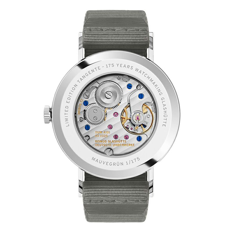 NOMOS GLASHUETTE Tangente 38 Date MAUVEGR&Uuml;N ノモス グラスヒュッテ タンジェント 38 デイト MAUVEGR&Uuml;N NM179.S9