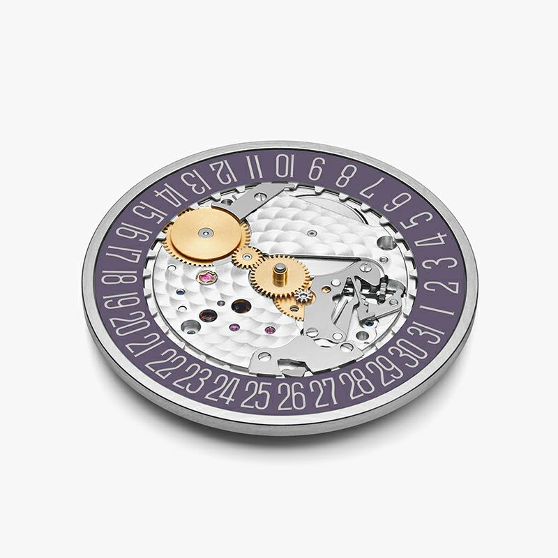 NOMOS GLASHUETTE Tangente 38 Date MAUVEGR&Uuml;N ノモス グラスヒュッテ タンジェント 38 デイト MAUVEGR&Uuml;N NM179.S9