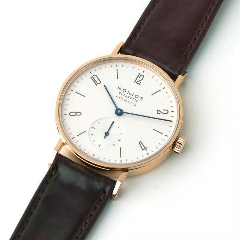 NOMOS GLASHUETTE Tangente neomatik rosegold for JAPAN ノモス  