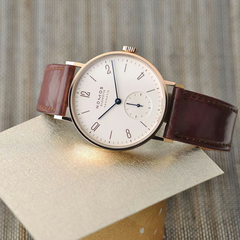 NOMOS GLASHUETTE Tangente neomatik rosegold for JAPAN ノモス  