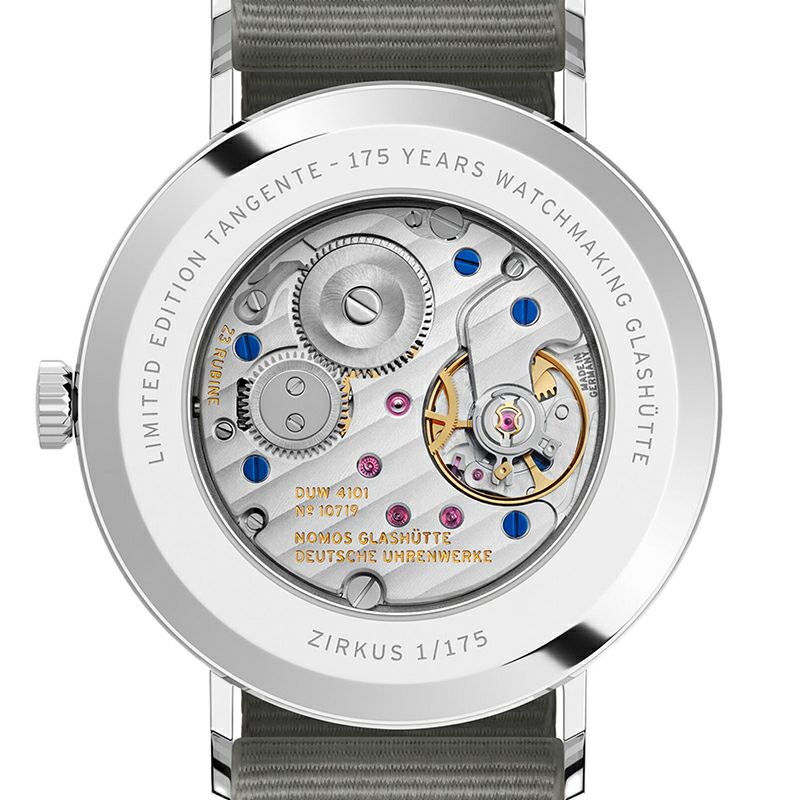 NOMOS GLASHUETTE Tangente 38 Date ZIRKUS ノモス グラスヒュッテ