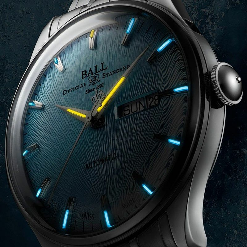 BALL WATCH Trainmaster Eternity ISHIDA Limited Edition ボール ウォッチ トレインマスター エタニティ イシダ リミテッドエディション NM2080D-S2J-IBE