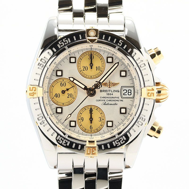 【中古】BREITLING CHRONO COCKPIT ブライトリング クロノコックピット B1335712/G577/358A (B152G77PA)