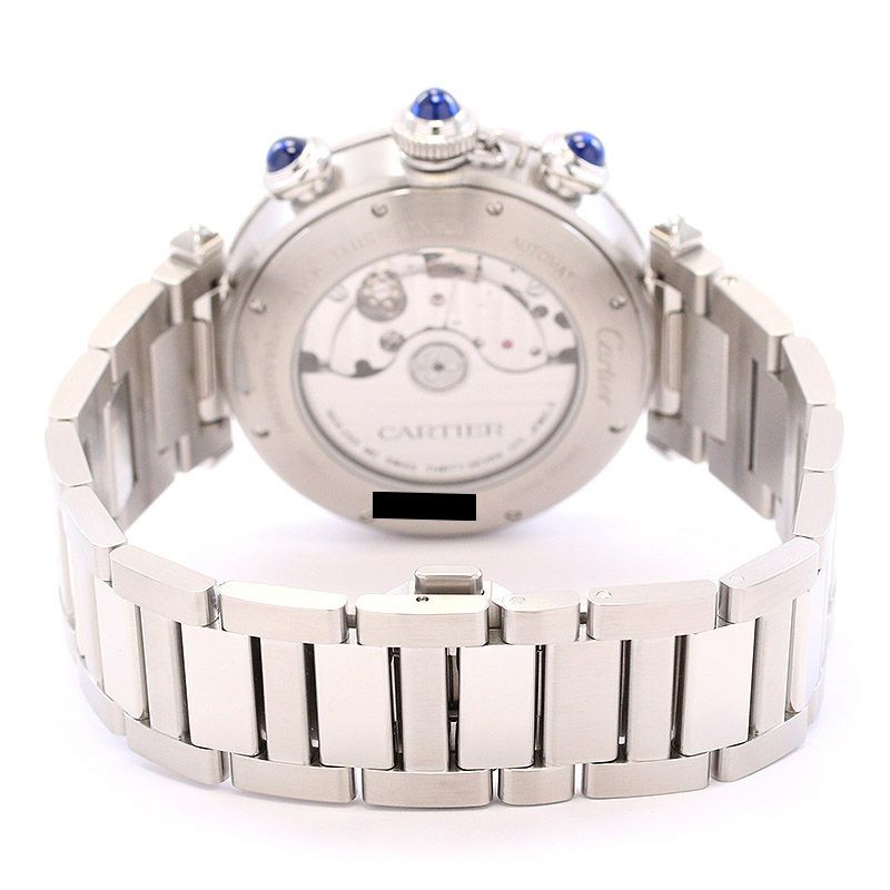 カルティエ CARTIER WSPA0010 花やか パシャ ドゥ カルティエ デイト  