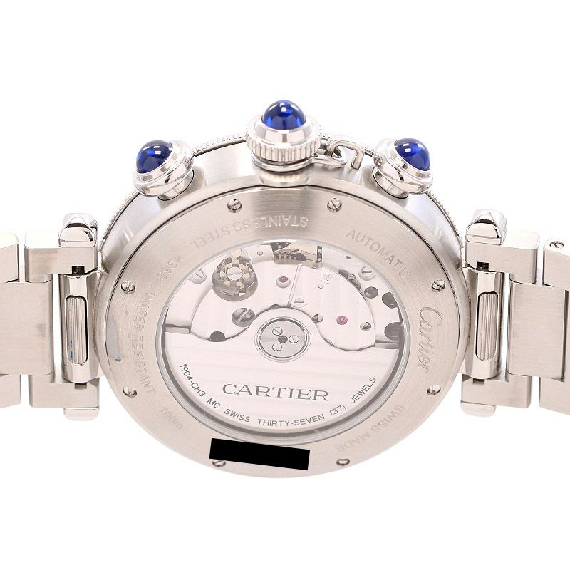 【中古】CARTIER PASHA DE CARTIER CHRONOGRAPH 41MM カルティエ パシャ ドゥ カルティエ クロノグラフ 41MM WSPA0018