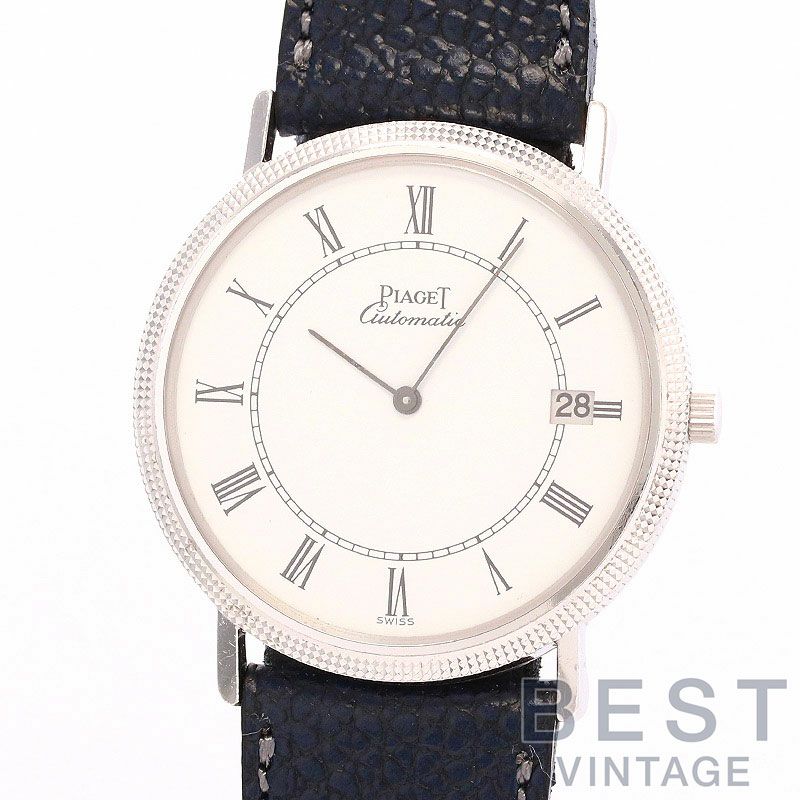 中古】PIAGET AUTOMATIC ROUND WATCH ピアジェ オートマティック 