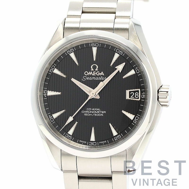 中古】OMEGA SEAMASTER AQUA TERRA 150M CO-AXIAL CHRONOMETER オメガ シーマスター アクアテラ  150M コーアクシャル クロノメーター 38.5MM 231.10.39.21.01.001｜ヴィンテージブランド｜時計・腕時計の通販サイトBEST  ISHIDA（正規・中古販売店）