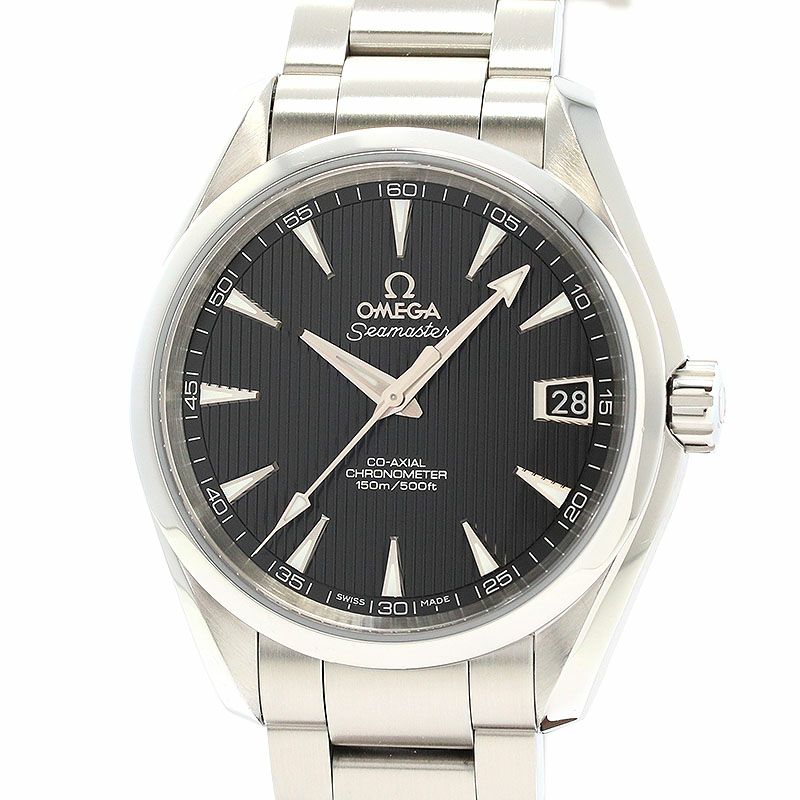 中古】OMEGA SEAMASTER AQUA TERRA 150M CO-AXIAL CHRONOMETER オメガ シーマスター アクアテラ  150M コーアクシャル クロノメーター 38.5MM 231.10.39.21.01.001｜ヴィンテージブランド｜時計・腕時計の通販サイトBEST  ISHIDA（正規・中古販売店）