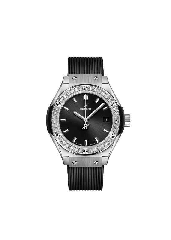 HUBLOT CLASSIC FUSION TITANIUM DIAMONDS ウブロ クラシック・フュージョン チタニウム ダイヤモンド 591.NX.1470.RX.1204
