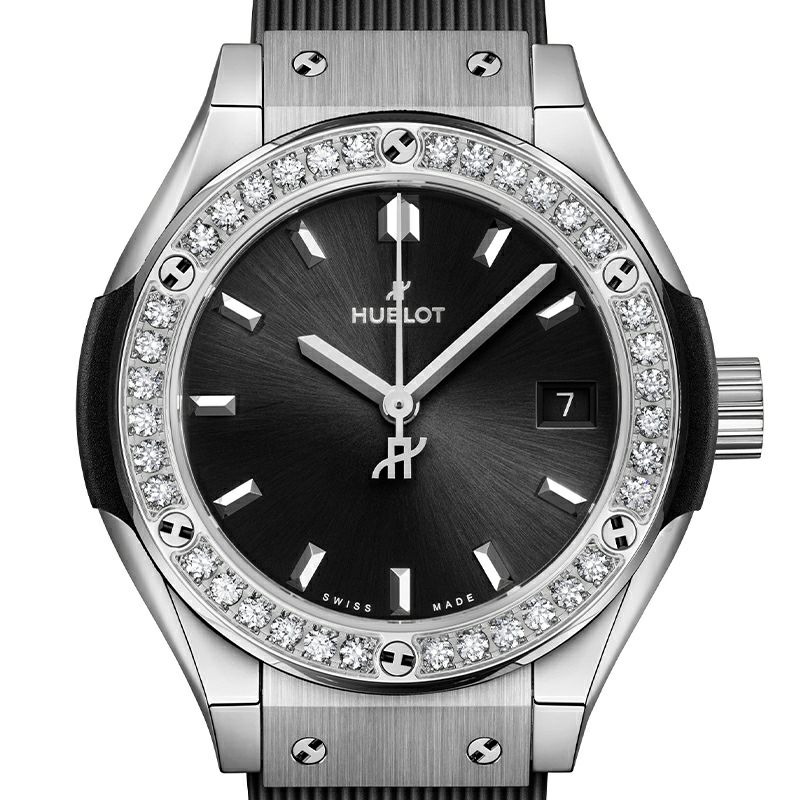 HUBLOT CLASSIC FUSION TITANIUM DIAMONDS ウブロ クラシック・フュージョン チタニウム ダイヤモンド 591.NX.1470.RX.1204