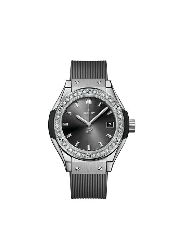 HUBLOT CLASSIC FUSION TITANIUM RACING GREY DIAMONDS ウブロ クラシック・フュージョン チタニウム レーシンググレー ダイヤモンド 591.NX.7070.RX.1204