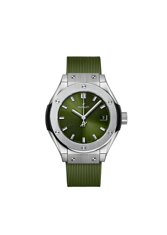 HUBLOT CLASSIC FUSION TITANIUM GREEN ウブロ クラシック・フュージョン チタニウム グリーン 591.NX.8970.RX