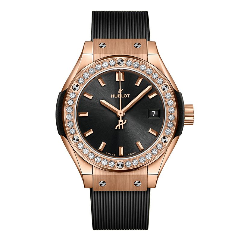 HUBLOT CLASSIC FUSION KING GOLD DIAMONDS ウブロ クラシック・フュージョン キングゴールド ダイヤモンド 591.OX.1480.RX.1204