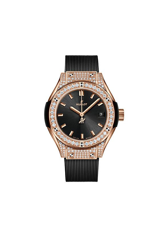 HUBLOT CLASSIC FUSION KING GOLD PAV&#201; ウブロ クラシック・フュージョン キングゴールド パヴェ 591.OX.1480.RX.1604