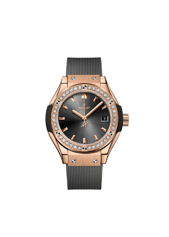 HUBLOT CLASSIC FUSION KING GOLD RACING GREY DIAMONDS ウブロ クラシック・フュージョン キングゴールド レーシンググレー ダイヤモンド 591.OX.7080.RX.1204