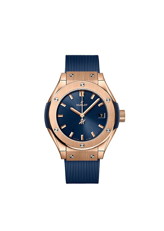HUBLOT CLASSIC FUSION KING GOLD BLUE ウブロ クラシック・フュージョン キングゴールド ブルー 591.OX.7180.RX
