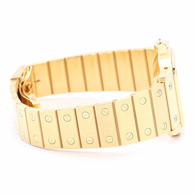 【中古】CARTIER SANTOS CARREE / SANTOS GALBEE LARGE MODEL カルティエ サントス カレ LM / サントス ガルベ LM 84430000 (2960)