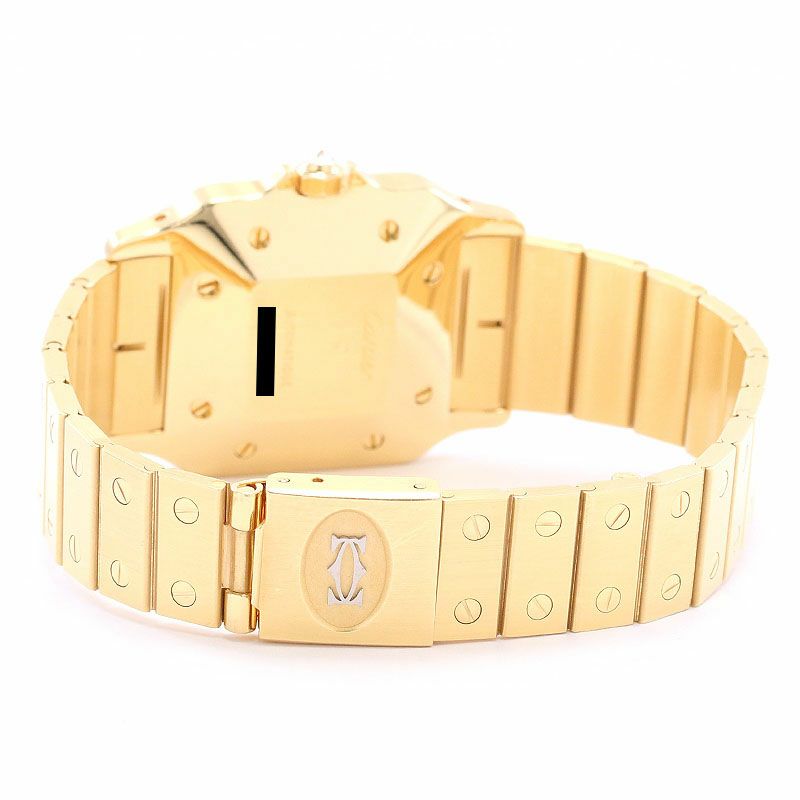 【中古】CARTIER SANTOS CARREE / SANTOS GALBEE LARGE MODEL カルティエ サントス カレ LM / サントス ガルベ LM 84430000 (2960)