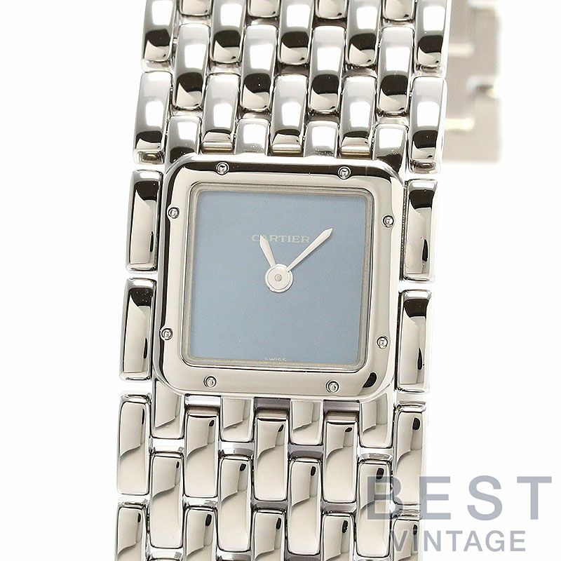 カルティエ CARTIER W61003T9 パンテール リュバン シェル文字盤  