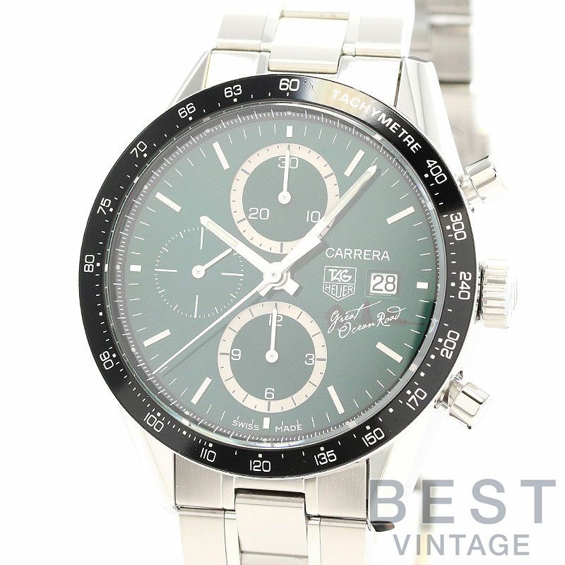 【中古】TAG HEUER CARRERA CALIBRE 16 CHRONOGRAPH GREAT OCEAN ROAD タグ・ホイヤー カレラ クロノグラフ グレートオーシャンロード 日本限定 CV201F.BA0794