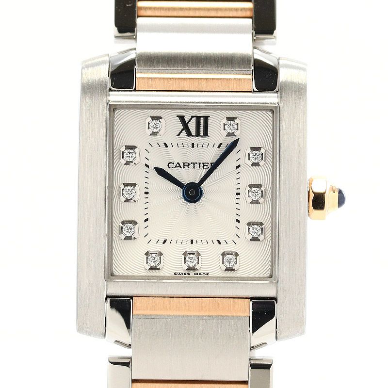 中古】CARTIER TANK FRANCAISE SMALL MODEL カルティエ タンク