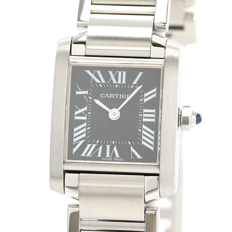 【中古】CARTIER TANK FRANCAISE SMALL MODEL ASIA LIMITED EDITION カルティエ タンク フランセーズ SM アジア限定 W51026Q3