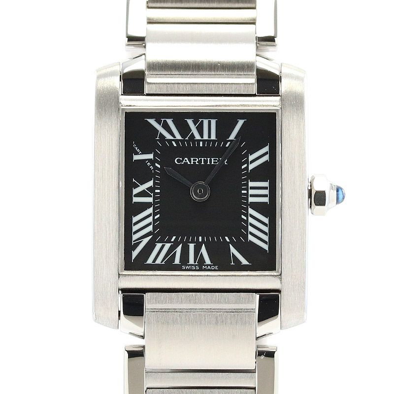 【中古】CARTIER TANK FRANCAISE SMALL MODEL ASIA LIMITED EDITION カルティエ タンク フランセーズ SM アジア限定 W51026Q3