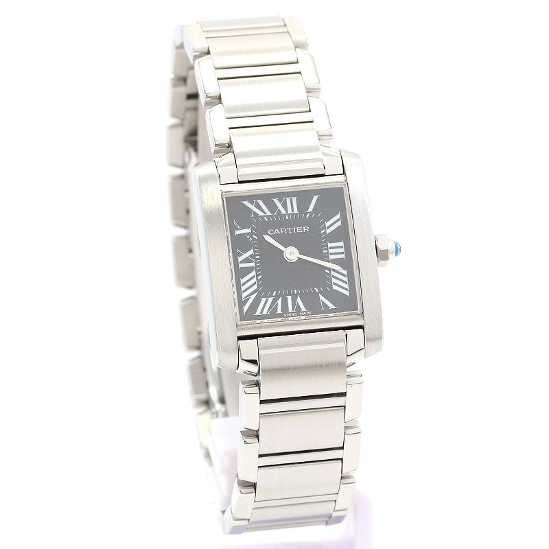 【中古】CARTIER TANK FRANCAISE SMALL MODEL ASIA LIMITED EDITION カルティエ タンク フランセーズ SM アジア限定 W51026Q3
