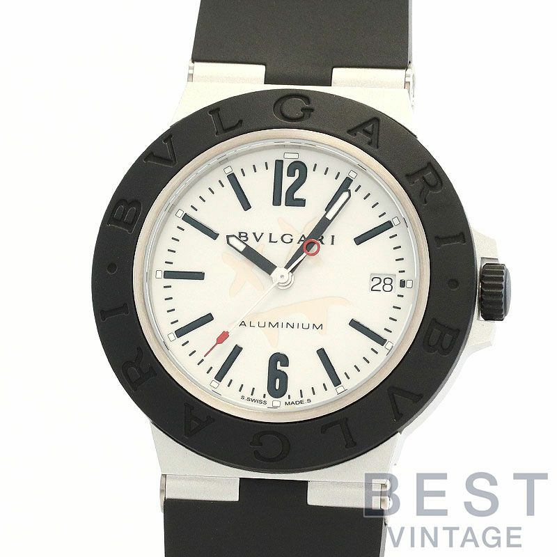 【中古】BVLGARI BVLGARI BULGARI ALUMINUM STEVE AOKI LIMITED ブルガリ ブルガリ・ブルガリ アルミニウム スティーヴ・アオキ 1000本限定 103539 (BB40AT)