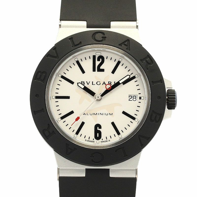 【中古】BVLGARI BVLGARI BULGARI ALUMINUM STEVE AOKI LIMITED ブルガリ ブルガリ・ブルガリ アルミニウム スティーヴ・アオキ 1000本限定 103539 (BB40AT)